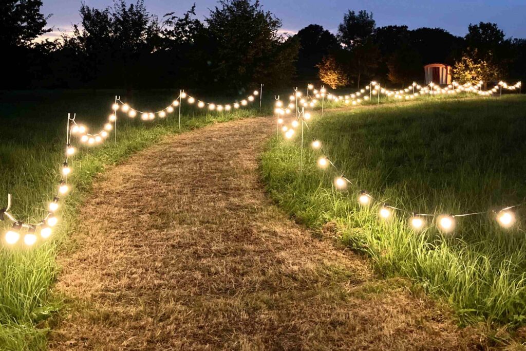 Outdoor event lighting